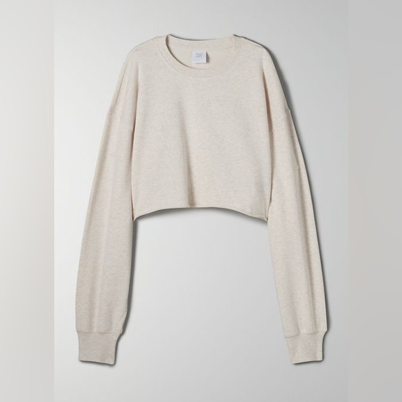 CLOSET CLOSING TODAY • LAST CHANCE✨ tna airy fleece boyfriend cropped sweatshirt - Picture 5 of 8